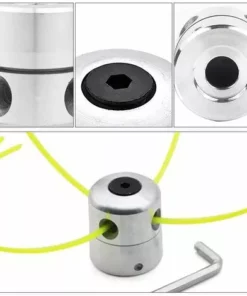 Cisea Tête De Coupe-Herbe Universelle, Aluminium Fils Tête Coupe-Bordure, Tête Debroussailleuse Universelle, Tête Double Fil Bobine, Tête Double Fil Bobine, Pour Brosse Cutter -Débroussailleuse Soldes Magasin 60003261 3