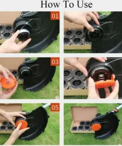 DENUOTOP Fil (4 Couvre-bobines + 4 Ressorts) Capuchon De Bobine De Rechange Pour Compatibles Avec Black Decker GH900 LST201 GH600 NST2018 CST2000, Couvre-bouchon Weed Eater Wacker Cap 11 DENUOTOP Fil (4 Couvre-bobines + 4 Ressorts) Capuchon De Bobine De Rechange Pour Compatibles Avec Black Decker GH900 LST201 GH600 NST2018 CST2000, Couvre-bouchon Weed Eater Wacker Cap -Débroussailleuse Soldes Magasin 60007131 5