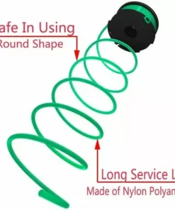 DENUOTOP Fil Ligne De Bobine D'alimentation Automatique De Remplacement Pour Coupe-bordure SF-080 De 20 Pieds 0,080 Pouce Compatible Avec Pour Black Et Decker GH3000 LST540 GH3000R SF-080-BKP Coupe-bordure (paquet De 6) 10 DENUOTOP Fil Ligne De Bobine D'alimentation Automatique De Remplacement Pour Coupe-bordure SF-080 De 20 Pieds 0,080 Pouce Compatible Avec Pour Black Et Decker GH3000 LST540 GH3000R SF-080-BKP Coupe-bordure (paquet De 6) -Débroussailleuse Soldes Magasin 60007909 4