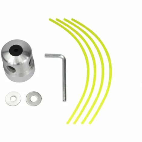 GUAZHUNIFR 8 Pièces Tete Debroussailleuse Universelle Aluminium Fils Tête Nylon Cut Fil Tête De Coupe En Aluminium Coupe Bordure Tête De Coupe Herbe Kit Pour Débroussailleuse Tondeuse à Gazon,GU.B/bon 3 GUAZHUNIFR 8 Pièces Tete Debroussailleuse Universelle Aluminium Fils Tête Nylon Cut Fil Tête De Coupe En Aluminium Coupe Bordure Tête De Coupe Herbe Kit Pour Débroussailleuse Tondeuse à Gazon,GU.B/bon