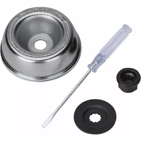 DECKON 8'' Kit De Brosse De Débroussailleuse à Gazon, 200x25,4mm Brosse à Désherber Ronde Pour éliminer Les Mauvaises Herbes, Tête Brosse Avec Roue En Fil D'acier Massif Pour Jardin Agriculture(8 Pouce) 7 DECKON 8'' Kit De Brosse De Débroussailleuse à Gazon, 200x25,4mm Brosse à Désherber Ronde Pour éliminer Les Mauvaises Herbes, Tête Brosse Avec Roue En Fil D'acier Massif Pour Jardin Agriculture(8 Pouce) – Image 5