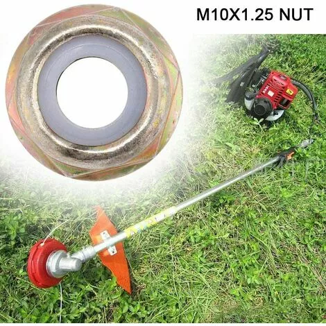 FONTAINEBLEAU Assortiment D’Écrou De Lame, Bride Universel Filetage à Gauche Remplacement Des Écrous De Lame Débroussailleuse Trimmer Accessoires,10 Pièces,Fonepro 7 FONTAINEBLEAU Assortiment D’Écrou De Lame, Bride Universel Filetage à Gauche Remplacement Des Écrous De Lame Débroussailleuse Trimmer Accessoires,10 Pièces,Fonepro – Image 5