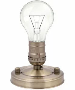 YD E26/E27 Vintage Industriel Plafonnier/applique Murale Support De Base Suspension Ampoule Lampe Douille à Vis Bronze -Débroussailleuse Soldes Magasin 60604515 4