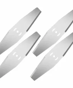 DECKON 5pcs Remplacement Des Têtes De Lame De Coupe-Herbe Tondeuse à Gazon Lames De Débroussailleuse Têtes De Lame De Désherbant, Lame En Acier Inoxydable