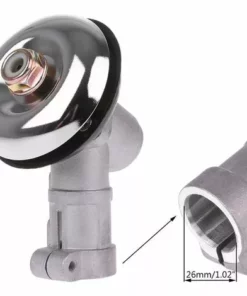 MACARON Renvoi D'angle Debroussailleuse Universelle, Tête De Gear Rond De 9 Dents Pour Coupe Herbe/Tronconneuse, Boîte De Vitesse De Tondeuse à Gazon (26 Mm)LO-Ron -Débroussailleuse Soldes Magasin 60713736 3