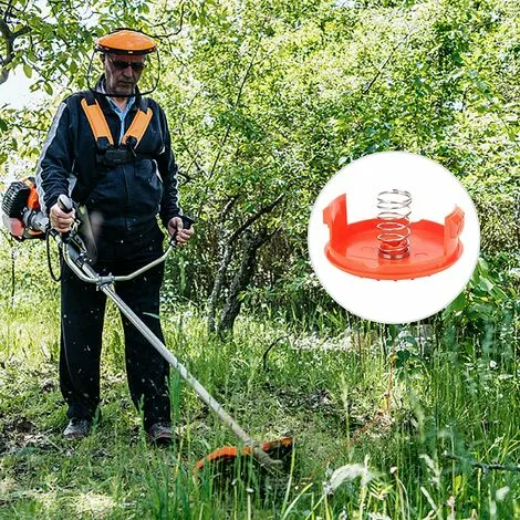 BENOBBY KIDS Capuchon De Bobine, Capuchon De Bobine De Garniture De Capuchon De Bobine 4 Pièces, Accessoire De Débroussailleuse, Capuchon De Bobine Pour Tondeuse à Gazon Black-Decker, Rc-100-P 6 BENOBBY KIDS Capuchon De Bobine, Capuchon De Bobine De Garniture De Capuchon De Bobine 4 Pièces, Accessoire De Débroussailleuse, Capuchon De Bobine Pour Tondeuse à Gazon Black-Decker, Rc-100-P – Image 4