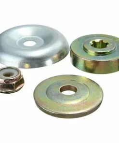 BENOBBY KIDS Lot De 4 Kits De Fixation D'écrou De Lame D'engrenage En Métal Pour Tondeuse à Gazon, Plaque De Lame En Métal Universelle Pour Boîte De Vitesses De Tondeuse à Gazon