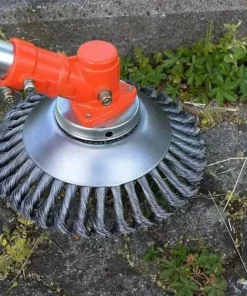 DENUOTOP Brosse De Debroussailleuse Universelle, 200 X 25,4 Mm Brosse De Désherbage, Tête Brosse Désherbage Pour Débroussailleuse Tete Brosse De Debroussailleuse 30 Brins Fil D'acier (8 Pouces) 11 DENUOTOP Brosse De Debroussailleuse Universelle, 200 X 25,4 Mm Brosse De Désherbage, Tête Brosse Désherbage Pour Débroussailleuse Tete Brosse De Debroussailleuse 30 Brins Fil D'acier (8 Pouces) -Débroussailleuse Soldes Magasin 60744015 5