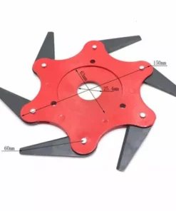 QERSTA Tete De Coupe, 6 Dents, Outil De Mangeur D'Herbe -Débroussailleuse Soldes Magasin 60876873 4