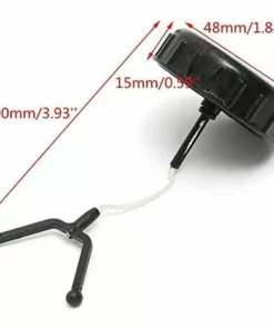 TOPHOMER 2 Pcs Bouchon D'huile Essence Remplissage D'Huile/Casquette, Bouchons Pour R¨¦servoir ¨¤ Huile/Bouchon D'Essence Carburant Pour Tron?onneuse Stihl MS170 /180/017/ 018 -Débroussailleuse Soldes Magasin 60935400 3
