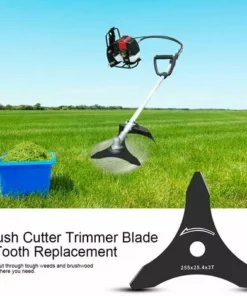 TOPHOMER 1PC 3 Dents Strimmer T¨ºte Lame De Coupe - Herbe Tondeuse ¨¤ Gazon D¨¦broussailleuse