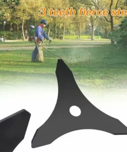 QERSTA Lame De Coupe De Tondeuse à Gazon 10 Pouces à 3 Dents, Brosse De Coupe, Disque De Coupe, Accessoires D'outils De Jardin Domestique 9 QERSTA Lame De Coupe De Tondeuse à Gazon 10 Pouces à 3 Dents, Brosse De Coupe, Disque De Coupe, Accessoires D'outils De Jardin Domestique -Débroussailleuse Soldes Magasin 61062257 3