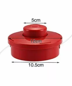 DECKON PC Universel 2 Ligne Bosse En Plastique Strimmer Tête Tondeuses À Gazon Cutter Rouge -Débroussailleuse Soldes Magasin 61181949 3