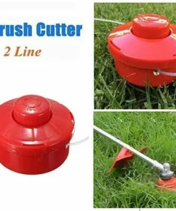 DECKON PC Universel 2 Ligne Bosse En Plastique Strimmer Tête Tondeuses À Gazon Cutter Rouge -Débroussailleuse Soldes Magasin 61181949 4