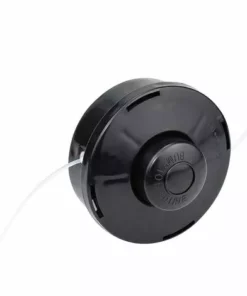 BARES Lot De 2 Tête De Débroussailleuse Universelle A6481 Nylon Bobine De Rechange De Tondeuse Débroussailleuse Tête De Coupe M10 X 1,25 Pour Débroussailleuse Thermique à Essence -Débroussailleuse Soldes Magasin 61207247 3