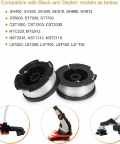 HIASDFLS Bobine De Rechange Pour Débroussailleuse Électrique Black And Decker Af-100 - 9,1 M - 6 Bobines + 1 Capuchon De Protection + 1 Ressort 9 HIASDFLS Bobine De Rechange Pour Débroussailleuse Électrique Black And Decker Af-100 - 9,1 M - 6 Bobines + 1 Capuchon De Protection + 1 Ressort -DĂ©broussailleuse Soldes Magasin 61242655 3