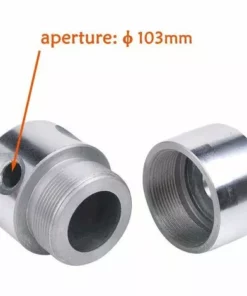 FVBJD Aluminium Fils Tête Coupe-bordure Tête Double Fil Bobine Tête Fil Nylon Pour Débroussailleuse à Essence Tondeuse à Gazon -Débroussailleuse Soldes Magasin 61286806 4