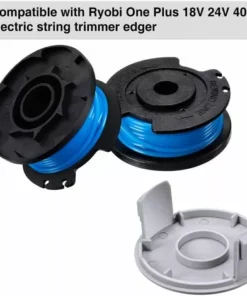 FVBJD 10 Pièces AC14RL3A Ligne De Bobine Coupe-Herbe De Rechange 11 Ft 0,065 Pouce Bobine De Corde D'Herbe Ligne De Bobine De Coupe, 2 Bobine Coupe-Bordures Compatible Avec Ryobi 18V, 24V, 40V 11 FVBJD 10 Pièces AC14RL3A Ligne De Bobine Coupe-Herbe De Rechange 11 Ft 0,065 Pouce Bobine De Corde D'Herbe Ligne De Bobine De Coupe, 2 Bobine Coupe-Bordures Compatible Avec Ryobi 18V, 24V, 40V -Débroussailleuse Soldes Magasin 61286813 5