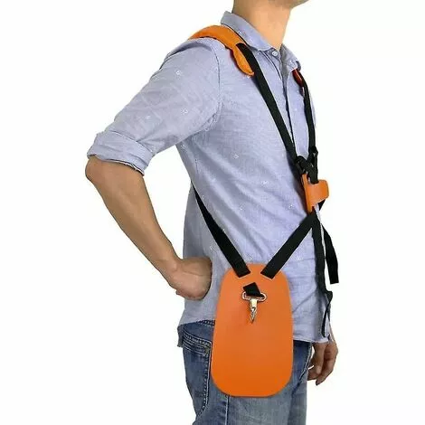 DONTODENT Betterlifefg-trimmer Bandoulière, Confort Double Bandoulière Débroussailleuse Tondeuse Bandoulière Harnais Tondeuse À Gazon, Ceinture En Nylon Pour Débroussailleuse 5 DONTODENT Betterlifefg-trimmer Bandoulière, Confort Double Bandoulière Débroussailleuse Tondeuse Bandoulière Harnais Tondeuse À Gazon, Ceinture En Nylon Pour Débroussailleuse – Image 3