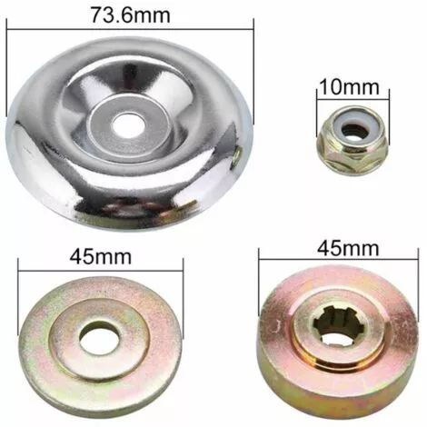 ELLE Tondeuse À Gazon Six Lames Coupe Herbe Tête Débroussailleuse Accessoires 4 ELLE Tondeuse À Gazon Six Lames Coupe Herbe Tête Débroussailleuse Accessoires – Image 2