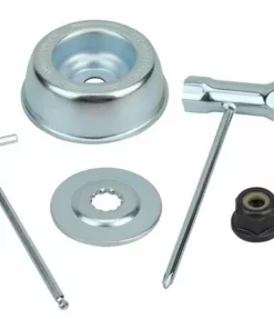 DECKON Kit Ecrou Tete Debroussailleuse Universelle, Pour Débroussailleuse Thermique, Stihl, Echo, Ryobi Tete