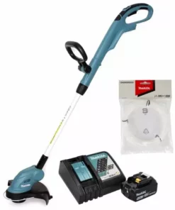 Makita DUR 181 RT 18 V Li-Ion Coupe-herbe Sans Fil + 1x Batterie BL 1850 5,0 Ah + Chargeur Rapide DC 18 RC + Makita DA00000003 File De Coupe Rond Ø 1,65mm X 15m 9 Makita DUR 181 RT 18 V Li-Ion Coupe-herbe Sans Fil + 1x Batterie BL 1850 5,0 Ah + Chargeur Rapide DC 18 RC + Makita DA00000003 File De Coupe Rond Ø 1,65mm X 15m -Débroussailleuse Soldes Magasin 62951850 3