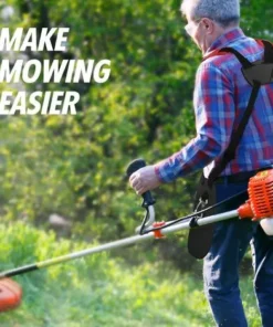 QERSTA Tondeuse à Bandoulière-tondeuse à Harnais Double épaule Avec Ceinture De Nylon Durable Adjuestable Pour Débroussailleuse Ou Gardenning Pour STIHL FS, Taille-bordures Série Km (Rouge) 11 QERSTA Tondeuse à Bandoulière-tondeuse à Harnais Double épaule Avec Ceinture De Nylon Durable Adjuestable Pour Débroussailleuse Ou Gardenning Pour STIHL FS, Taille-bordures Série Km (Rouge) -Débroussailleuse Soldes Magasin 63158293 5