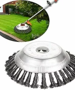 ILOVEMILAN Tête De Débroussailleuse à Fil Noué Conique Pour Tondeuse à Gazon, Boîte à Mauvaises Herbes Pour Débroussailleuse - 150 Mm