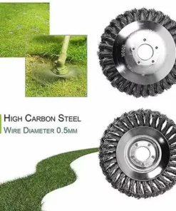 ILOVEMILAN Tête De Débroussailleuse à Fil Noué Conique Pour Tondeuse à Gazon, Boîte à Mauvaises Herbes Pour Débroussailleuse - 150 Mm -Débroussailleuse Soldes Magasin 63265470 4