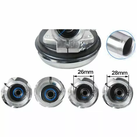 SINCèREETALI Tête De Travail De Tondeuse à Gazon, Bo?te De Vitesses De Débroussailleuse, Accessoires De Désherbeur (26 Tube 7 Dents à Oreille Unique (avec Vis)) 4 SINCèREETALI Tête De Travail De Tondeuse à Gazon, Bo?te De Vitesses De Débroussailleuse, Accessoires De Désherbeur (26 Tube 7 Dents à Oreille Unique (avec Vis)) – Image 2