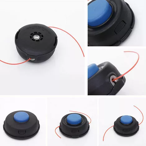 JOORRT Tete Debroussailleuse Universelle, Tête De Tondeuse à Gazon UniverselleTwister Concave-convexe Pour Ligne D'alimentation Adaptée à La Ferme De La Cour Du Jardin 5 JOORRT Tete Debroussailleuse Universelle, Tête De Tondeuse à Gazon UniverselleTwister Concave-convexe Pour Ligne D'alimentation Adaptée à La Ferme De La Cour Du Jardin – Image 3