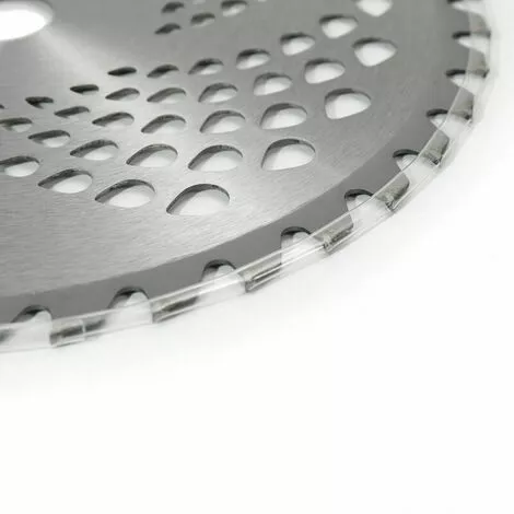 SINCèREETALI Lame De Tondeuse à Gazon, Lame Ronde En Alliage Hande En Acier Blanc à Un Mot (40 Dents) 4 SINCèREETALI Lame De Tondeuse à Gazon, Lame Ronde En Alliage Hande En Acier Blanc à Un Mot (40 Dents) – Image 2