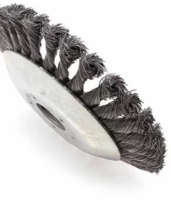 SINCèREETALI Tête De Débroussailleuse Conique En Fil De Fer Noué Pour Tondeuse à Gazon - Plateau De Désherbage En Métal Pour Débroussailleuse (Diamètre Extérieur150mm, Trou Intérieur 25mm) 5 SINCèREETALI Tête De Débroussailleuse Conique En Fil De Fer Noué Pour Tondeuse à Gazon - Plateau De Désherbage En Métal Pour Débroussailleuse (Diamètre Extérieur150mm, Trou Intérieur 25mm) -Débroussailleuse Soldes Magasin 63525882 2