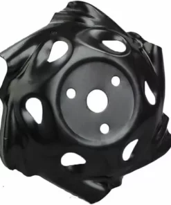 FOZIY Tête De Coupe-Herbe, Universel Tête De Débroussailleuse Tête De Bordure De Mauvaises Herbes Tête De Débroussailleuse De Trimmer De Tondeuse à Gazon，une Pièce, Noir，Fonepro
