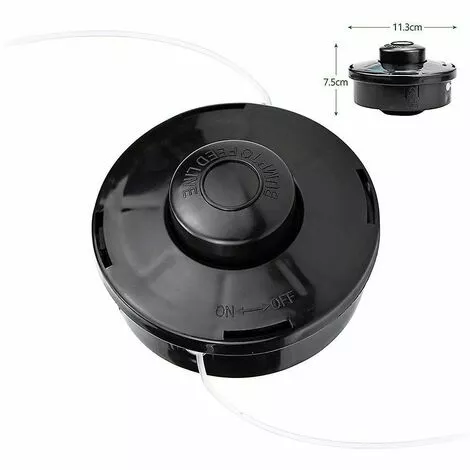 PERLE RARE 2 Pack Universal Lawn Mower Head Nylon Trimmer Replacement Spool Lawn Mower Cutting Head M10 X 1.25 For Gasoline Lawn Mower, 4 PERLE RARE 2 Pack Universal Lawn Mower Head Nylon Trimmer Replacement Spool Lawn Mower Cutting Head M10 X 1.25 For Gasoline Lawn Mower, – Image 2