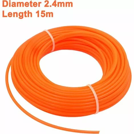 ZOLGINAH M10 X 1,25 à Gauche Tête De Universelle Accessoire Professionnel & Fil De Nylon Rond 2,4 Mm X 15 M Pour Débroussailleuse 6 ZOLGINAH M10 X 1,25 à Gauche Tête De Universelle Accessoire Professionnel & Fil De Nylon Rond 2,4 Mm X 15 M Pour Débroussailleuse – Image 4