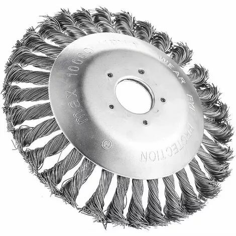 SINCèREETALI Brosse De Débroussailleuse, Tête De Brosse De Désherbage, Brosse De Désherbage De Débroussailleuse, Brosse De Désherbage Métallique, Environ 6 Pouces, Accessoires De Tondeuse à Gazon 3 SINCèREETALI Brosse De Débroussailleuse, Tête De Brosse De Désherbage, Brosse De Désherbage De Débroussailleuse, Brosse De Désherbage Métallique, Environ 6 Pouces, Accessoires De Tondeuse à Gazon