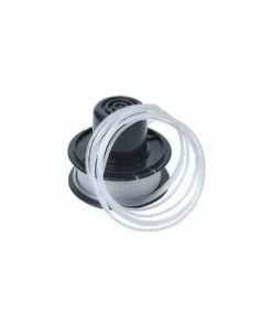 SINCèREETALI Corde De Tonte De Remplacement Compatible BLACK+DECKER, Corde De Couverture De Bobine RS136, Capuchon De Bobine, Bobine De Tête De Corde, Paquet De 6 -Débroussailleuse Soldes Magasin 63816889 5