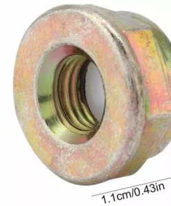 SINCèREETALI Assortiment D'écrous De Lame, écrou Universel Anti-filetage, écrou De Rechange Pour Tondeuse à Gazon, Accessoires De Coupe-bordures -Débroussailleuse Soldes Magasin 63817273 4