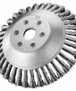 SINCèREETALI Brosse à Mauvaises Herbes Débroussailleuse Coupeur Tête Pour Débroussailleuse Brosse Ronde Pour Débroussailleuse (6"(25 Mm X 150 Mm)) -Débroussailleuse Soldes Magasin 63821887 3