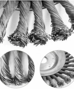 SINCèREETALI Brosse à Mauvaises Herbes Débroussailleuse Coupeur Tête Pour Débroussailleuse Brosse Ronde Pour Débroussailleuse (6"(25 Mm X 150 Mm)) -Débroussailleuse Soldes Magasin 63821887 5