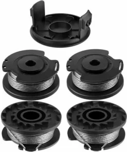 FOZIY 5 Pièces Bobines De Fil De Rechange Pour Débroussailleuse Bobine De Rechange De Tondeuse Compatible Avec ART 23SL Et ART 26SL (4pcs + 1pcs)，Fonepro