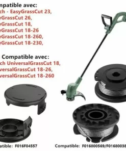 FOZIY 5 Pièces Bobines De Fil De Rechange Pour Débroussailleuse Bobine De Rechange De Tondeuse Compatible Avec ART 23SL Et ART 26SL (4pcs + 1pcs),Fonepro 9 FOZIY 5 Pièces Bobines De Fil De Rechange Pour Débroussailleuse Bobine De Rechange De Tondeuse Compatible Avec ART 23SL Et ART 26SL (4pcs + 1pcs),Fonepro -Débroussailleuse Soldes Magasin 63839536 3