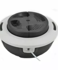 FOZIY Tête De Coupe Autocut C26-2 Pour Bobine De Tondeuse Stihl M10 X 1,0 Mm, Noir + Blanc，Fonepro