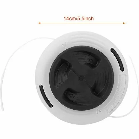 FOZIY Tête De Coupe Autocut C26-2 Pour Bobine De Tondeuse Stihl M10 X 1,0 Mm, Noir + Blanc,Fonepro 4 FOZIY Tête De Coupe Autocut C26-2 Pour Bobine De Tondeuse Stihl M10 X 1,0 Mm, Noir + Blanc,Fonepro – Image 2