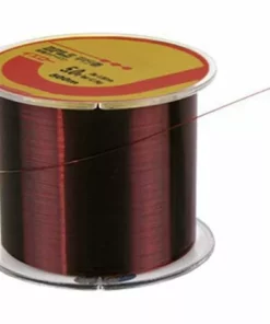 HEGUYEY Fil De Pêche En Nylon Rouge - 500 M - Monofilament - Forte Tension - Haute Charge - Corde Parallèle - Résistant à L'abrasion-0.4