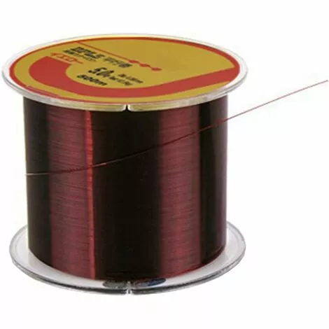 HEGUYEY Fil De Pêche En Nylon Rouge - 500 M - Monofilament - Forte Tension - Haute Charge - Corde Parallèle - Résistant à L'abrasion-0.4 3 HEGUYEY Fil De Pêche En Nylon Rouge - 500 M - Monofilament - Forte Tension - Haute Charge - Corde Parallèle - Résistant à L'abrasion-0.4