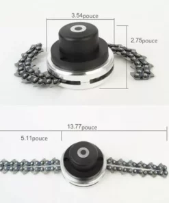GroupM Tête De Débroussailleuse à Chaîne (joint Universel) Accessoires De Débroussailleuse Pour Tondeuse à Gazon 10 GroupM Tête De Débroussailleuse à Chaîne (joint Universel) Accessoires De Débroussailleuse Pour Tondeuse à Gazon -Débroussailleuse Soldes Magasin 63889516 4