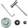 GroupM 5 Pièces Tondeuse Tondeuse à Gazon Adaptateur Accessoire Kit D'entretien Jardin Cour Outils De Jardinage