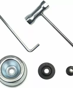 GroupM 5 Pièces Tondeuse Tondeuse à Gazon Adaptateur Accessoire Kit D'entretien Jardin Cour Outils De Jardinage